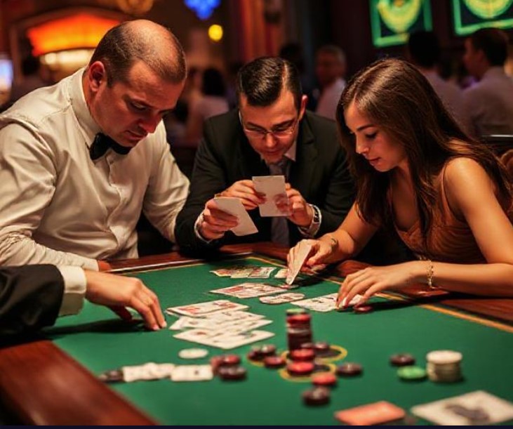 ภาพหน้าเว็บที่มีข้อความโปรโมชันขนาดใหญ่ ใช้โทนสีน้ำเงิน–ทองเพื่อสื่อถึงการให้บริการซื้อขายหรือระบบที่ชัดเจน